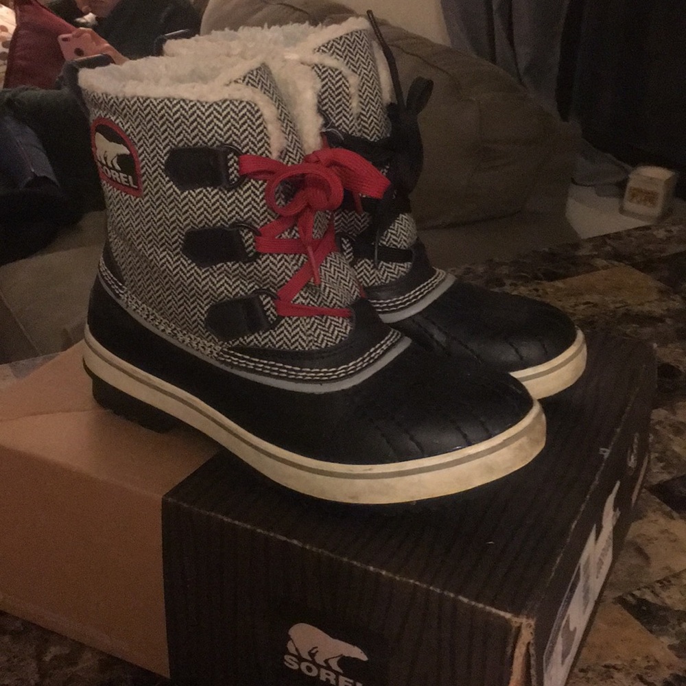SOREL Tivoli Houndstooth Boots